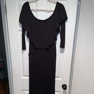 Off the shoulder jumpsuit